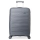 Чемодан Semi Line 20" S Графит T5781-1 полипропилен 4 колеса кодовый замок ручная кладь 34 л легкий