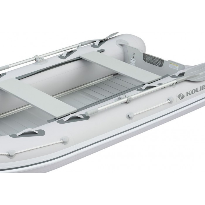 Колибри КМ-360ДХЛ (Kolibri KM-360DXL) моторная килевая надувная лодка + Air-Deck