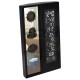 Метеостанция Technoline WS6650 Black прогноз погоды с беспроводным датчиком, часы с зеркальной накладкой