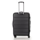 Чемодан Swissbrand Берлин M Чёрный SWB_LHBER001M 65 л поликарбонат/ABS TSA замок 4 колеса расширяемый