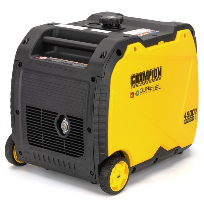 Инверторный генератор закрытого типа 4500 ВТ газ + бензин CHAMPION 500988-UA 500988-UA