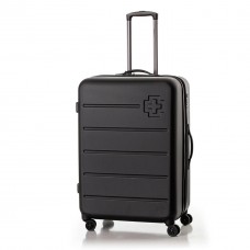 Чемодан Swissbrand Берлин M Чёрный SWB_LHBER001M 65 л поликарбонат/ABS TSA замок 4 колеса расширяемый