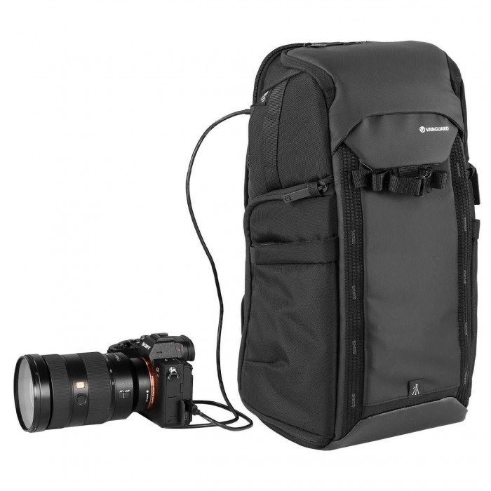 Рюкзак Вангард VEO Adaptor S41 Black водовідштовхувальний з USB 12 л для фотокамери анатомічна спинка