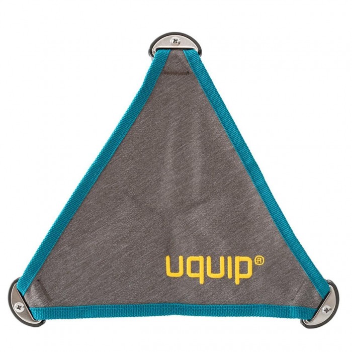 Раскладной стульчик Uquip Trinity M Grey 244032 для кемпинга и походов, алюминиевый каркас, макс. нагрузка