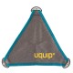 Раскладной стульчик Uquip Trinity M Grey 244032 для кемпинга и походов, алюминиевый каркас, макс. нагрузка