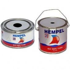 Краска необрастающая судовая для лодки и катера Alu Safe чёрная Black 0.25/2.5 л Hempel Дания с защитой от