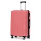 Чемодан Semi Line 24" M Розовый T5610-2 полипропилен 78 л 4 колеса кодовый замок алюминиевая ручка