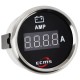 Цифровий амперметр для човнів і катерів ECMS PEA-BS±150A чорний 52мм діаметр 12V захист IP67 80