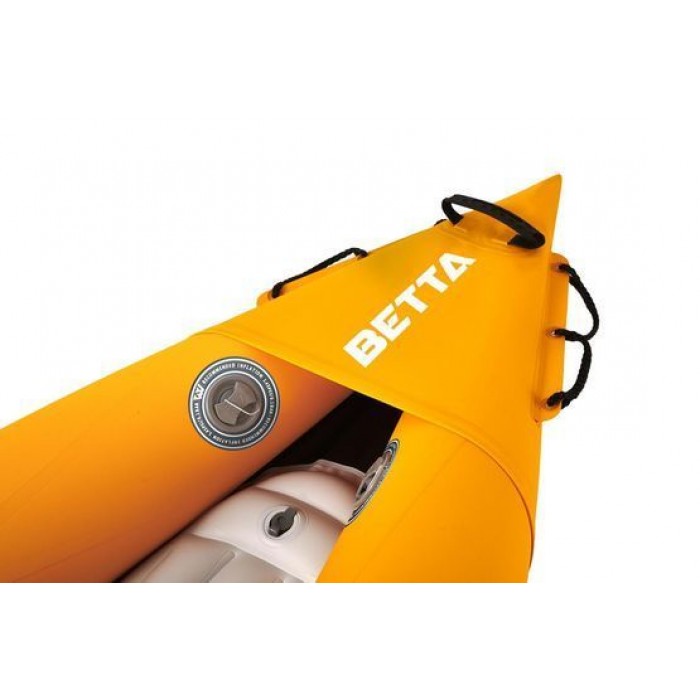 Каяк надувний двомісний 2 особи Betta Leisure Kayak 2-person BE-412 Inflatable Deck Paddle*2 Included