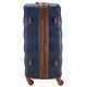 Чемодан Semi Line 24" M Темно-синий T5643-2 с расширением, кодовым замком и 4 колесами, объем 65 л