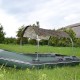Тент на надувную лодку из ПВХ TENT B от BVS – каркасный тент для защиты экипажа (длиной 240-300 см)
