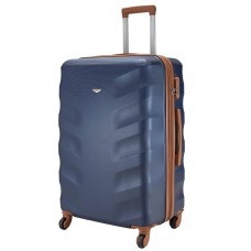 Чемодан Semi Line 24" M Темно-синий T5643-2 с расширением, кодовым замком и 4 колесами, объем 65 л