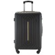 Чемодан Semi Line 24" M Черный T5685-2 с кодовым замком 4 колеса ABS-пластик 67 л для авиаперелетов
