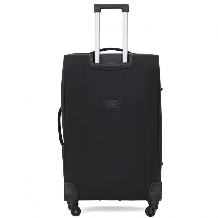 Чемодан Semi Line 28" L Черный T5771-3 с кодовым замком и расширением 104 л 4 колеса для