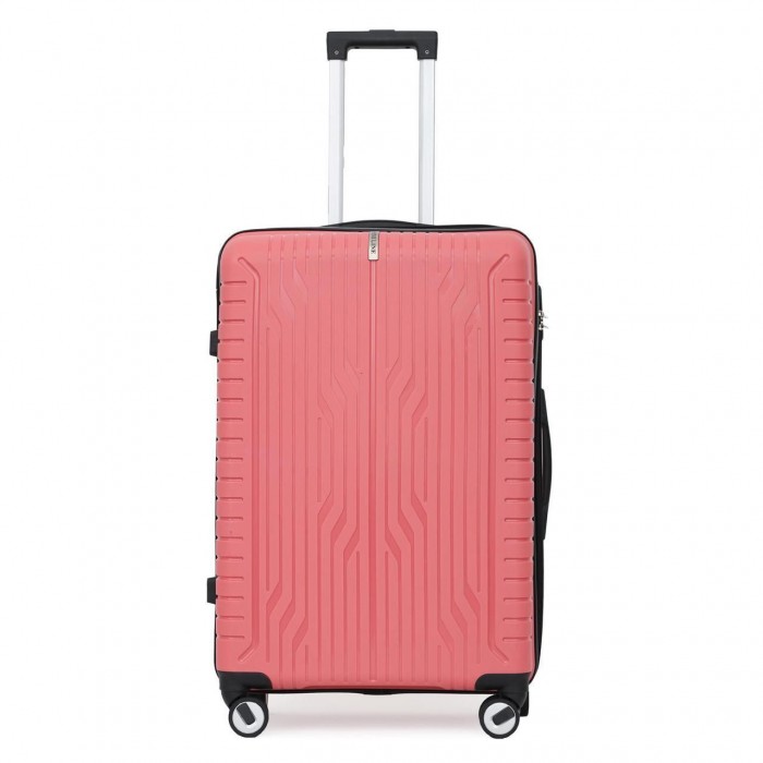 Чемодан Semi Line 24" M Розовый T5610-2 полипропилен 78 л 4 колеса кодовый замок алюминиевая ручка