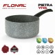 Ківш Flonal Pietra Viva 1.2 л PV8C11670 з антипригарним покриттям Magma-Tech сірий для газових плит та