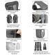 Рюкзак Вангард VEO Adaptor S41 Black водовідштовхувальний з USB 12 л для фотокамери анатомічна спинка