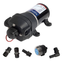 Помпа самовсасывающая автоматическая Europump 18HF 20 л/мин 12 В 4 клапана Италия термическая защита