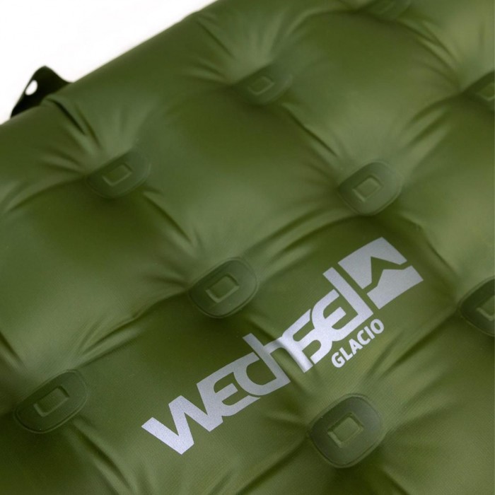 Надувной коврик Wechsel Glacio L 186 x 64 x 8 см TL Olive термоизолирующий 4 сезона R-value 3.7