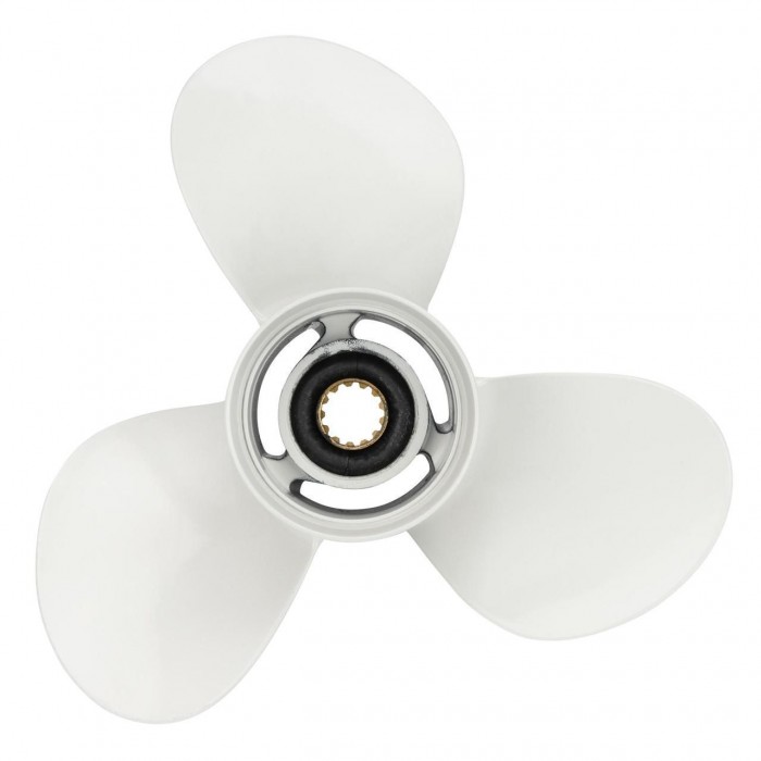 Винт гребной для лодочного мотора YAMAHA & PARSUN 40 HP 13" 69W-45945-00 алюминиевый 3-111/8"X13" новый