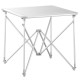 Стіл Uquip Mercy Grey 244115 для кемпінгу 70x70 см алюмінієвий з сіткою та чохлом 30 кг сріблястий