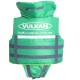 Рятувальний жилет для риболовлі та човна Vulkan нейлон 0-15 кг зелений легкий з пінополіуретаном