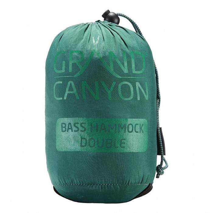 Гамак Grand Canyon Bass Hammock Double Storm 290x230 см для пари 180 кг зелений нейлоновий легкий