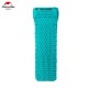 Одинарний надувний матрас з подушкою Nature Hike ULTRALIGHT TPU 185x54x3 см, вага 460 г, синій NH17T024-T blue