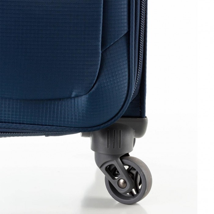 Чемодан Swissbrand Silkeborg L Синий SWB_LLSIL940L большой 103 л легкий 4 кг 4 колеса с TSA замком