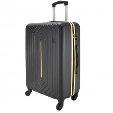 Чемодан Semi Line 24" M Черный T5685-2 с кодовым замком 4 колеса ABS-пластик 67 л для авиаперелетов