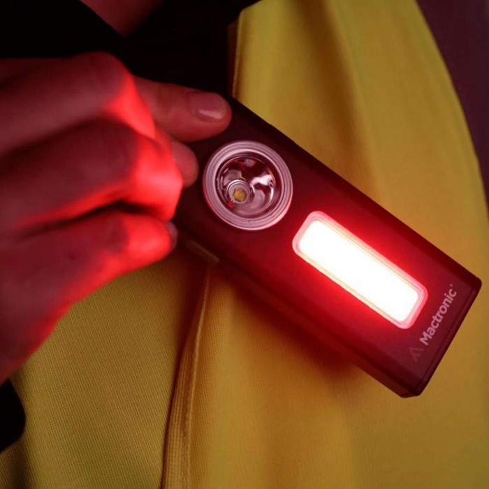 Професійний ліхтар Mactronic Flagger 500 Лм Холодний Білий/Червоний/Зелений USB Зарядний з магнітами 5