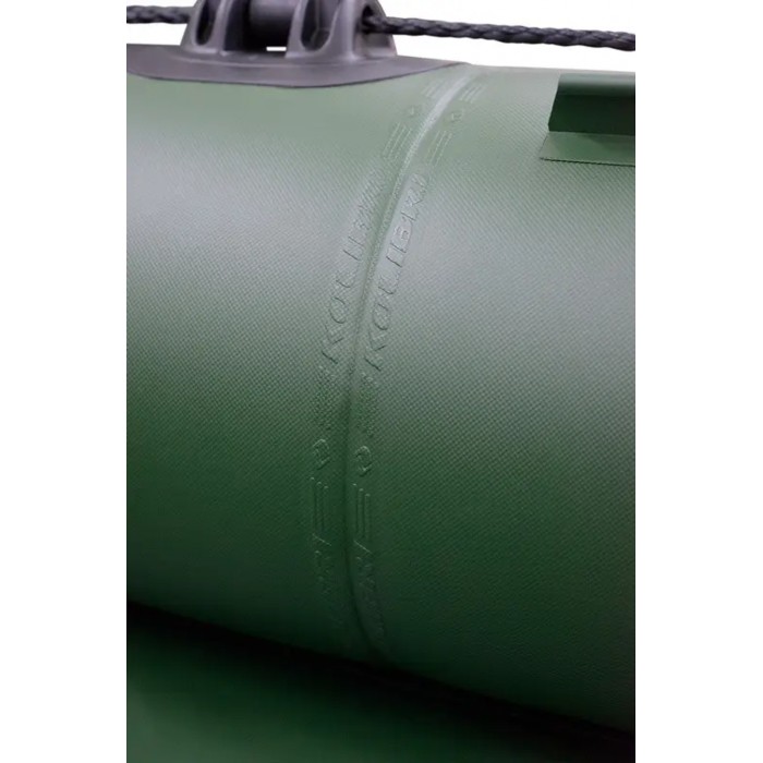 Колибри К-250Т (Kolibri K-250T) зелёная надувная гребная лодка + слань-коврик