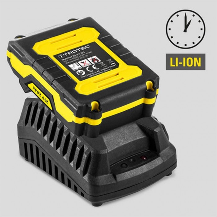 Акумуляторний електричний лобзик Trotec PJSS 11-20V з Li-Ion батареєю, 3 режими різання, кейс, 40 Вт, 2700