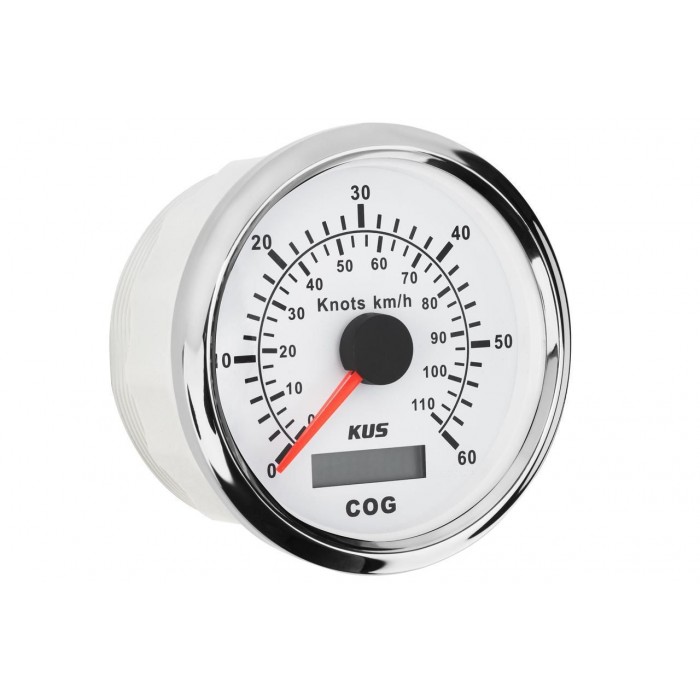 GPS спидометр судовой для лодки и катера Wema CMSB-WS-60L 32-х канальный с выносной антенной белый