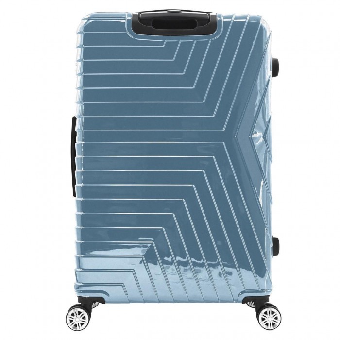 Чемодан Semi Line 28" L Синий T5764-3 жесткий 114 л золотистый металлик 4 колеса с кодовым замком