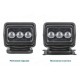 Прожектор CH015B-LED-60W 4800lm черный 12В судовой для лодки и катера с креплением и защитой от влаги