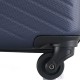 Чемодан Semi Line 28" L Темно-синий T5691-3 с кодовым замком, 4 колеса, объем 99 л, ABS-пластик для поездок