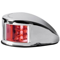 Огонь бортовой Mouse Deck левый/правый LED 12 В из нержавеющей стали Osculati красный для судов до 20 м