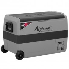 Автохолодильник компрессорный Alpicool T50 LG двухкамерный 50 л до -20℃ питание 12/24/220 В
