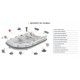 Надувная моторная килевая лодка ПВХ Колибри Kolibri KM-300DXL Explorer с алюминиевым пайолом