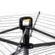 Напольна сушка для білизни Casa Si Pop-Up Rotary 20 м Антрацит CS92039B сталевий для дому та вулиці