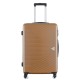 Чемодан Semi Line 24" M Коричневий T5693-2 67 л на 4 колесах з ABS-пластика з кодовим замком для бізнес-поездок