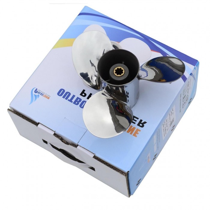 SS 3X13 1/2X15 PROP For HONDA D 75-130HP Stella RH из нержавеющей стали новый для Yamaha