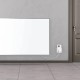 Інфрачервоний панельний обігрівач Тротек TIH 500 S 580W білий для настінного кріплення площа 10 м² IP54