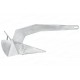 Якорь Delta HDG гальванизированный 16 kg 1124160 стальной дельта-формы для катера и яхты цвет серебристый