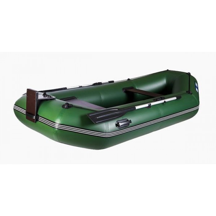 Надувна ПВХ човен Aqua-Storm ss 260 dt з транцем для мотора на двох