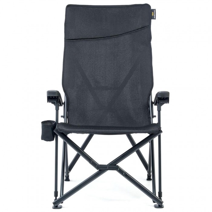 Розкладне крісло Uquip Barry Black 244055 максимальне навантаження 200 кг матеріал Air Mesh Comfort+ для