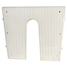 Установочная транцевая пластина для лодки 420x340 mm Osculati белая 47.763.95 с автоматическими транцевыми