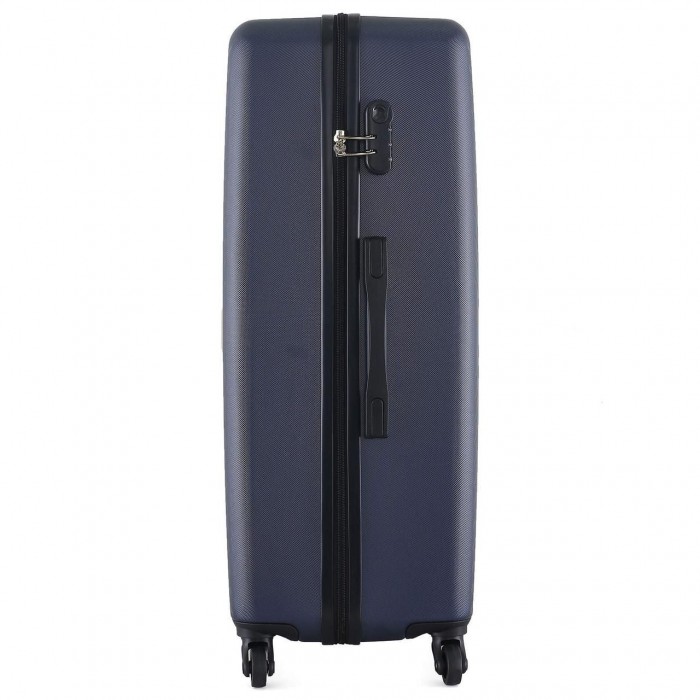 Чемодан Semi Line 28" L Темно-синий T5691-3 с кодовым замком, 4 колеса, объем 99 л, ABS-пластик для поездок