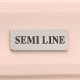Чемодан Semi Line 20" S Капучино T5770-1 полипропилен 34 л 4 колеса кодовый замок для ручной клади